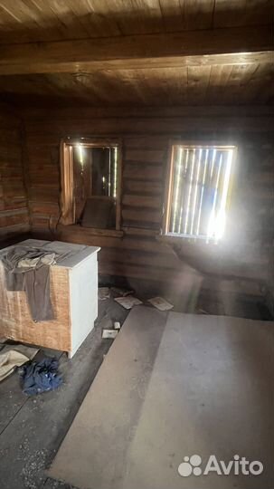 Сруб дома на разбор