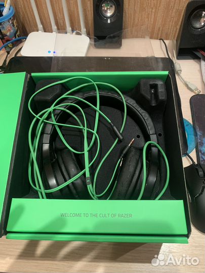 Игровые наушники razer kraken Essential