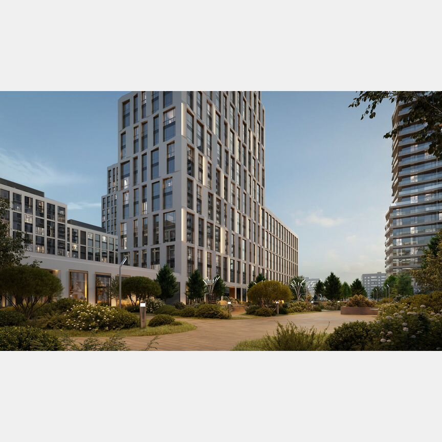 1-к. квартира, 53,2 м², 9/22 эт.