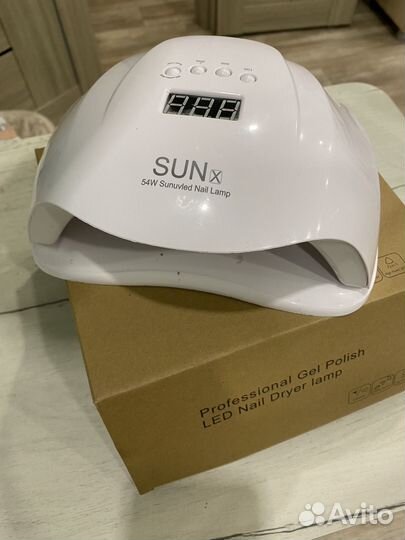 Led лампа для маникюра sun x