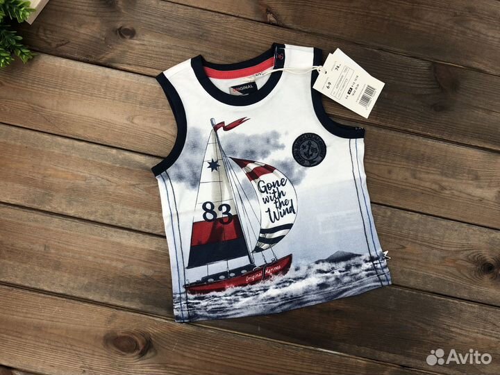 Майка футболка для мальчика Италия