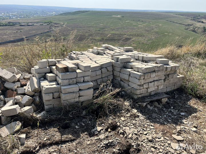 Кирпич силикатный б/у