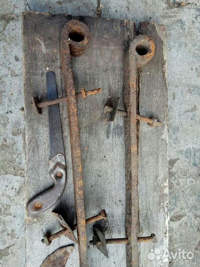 Старинные кованые предметы быта
