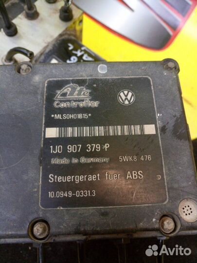 Блок abs передний Seat Toledo 2 седан 1.6 AKL 2001