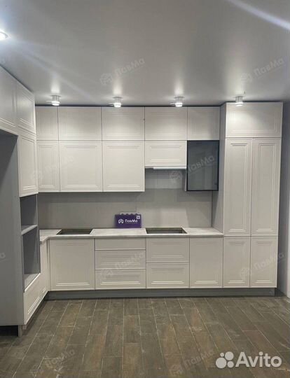 Кухня угловая 200х315 на заказ с установкой