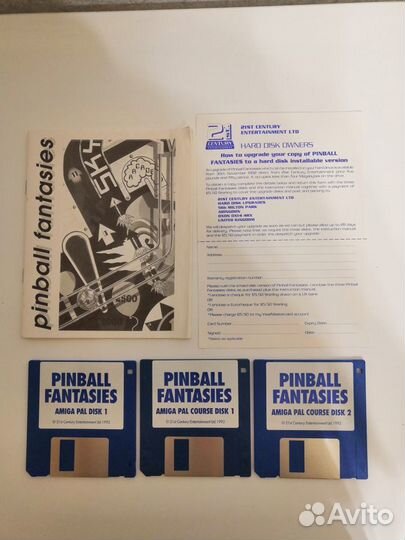 Pinball Fantasies amiga Big Box 1992