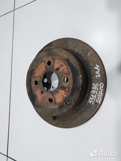 Диск тормозной задний (Lifan Solano)