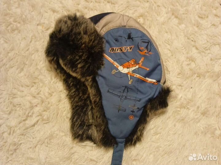 Шапка зимняя для мальчика 52