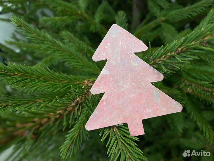 Новогодние украшения, подарки изделия из пластика