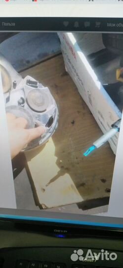 Фара правая lifan smily дефект