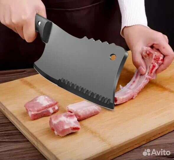 Кухонный нож топорик уникальный