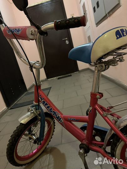 Детский четырехколесный велосипед