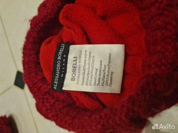 Женский шарф и шапка