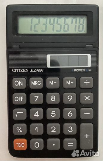 Калькулятор Сitizen карманный