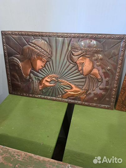 Чеканки медные