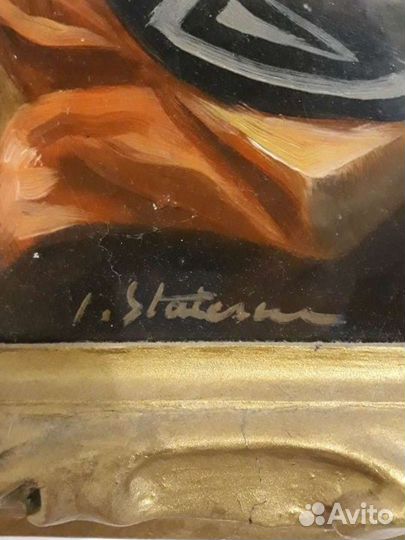 Старинная картина 19 век