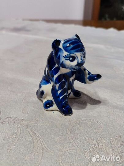 Статуэтка тигр фарфор