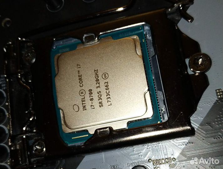 Комплект Asrock Fatal1ty Z370 Gaming K6+CPU+wifi