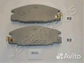 Колодки тормозные дисковые, комплект перед