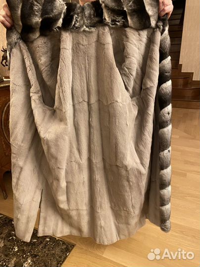 Пальто с меховой подкладкой