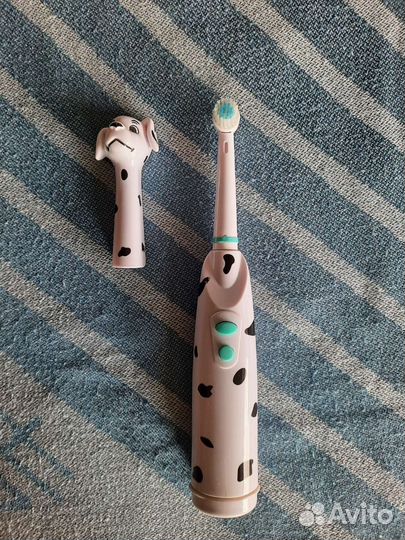 Детская электрическая зубная щетка