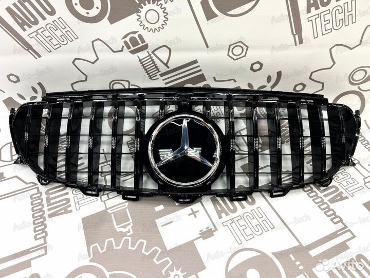 Mercedes W213 решетка GT до рест