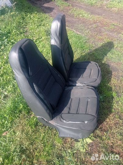 Сиденья газель с чехламм