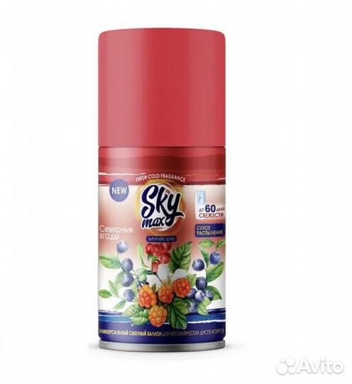 Освежитель воздуха SKY MAX Северные ягоды 250 мл
