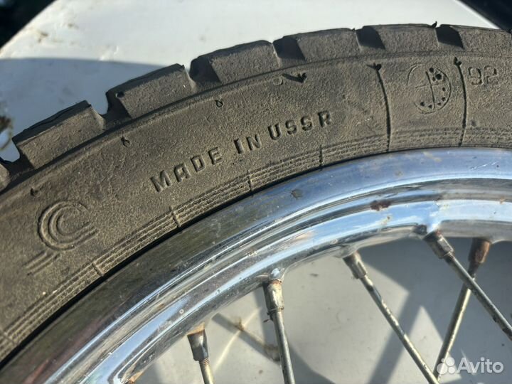 Новое колесо на мотоцикл иж