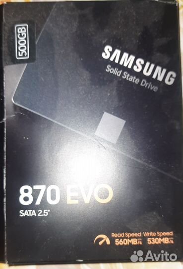 Ssd samsung 870 evo 250gb