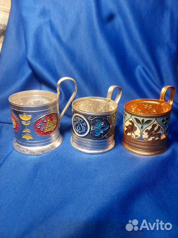 Подстаканник эмаль СССР