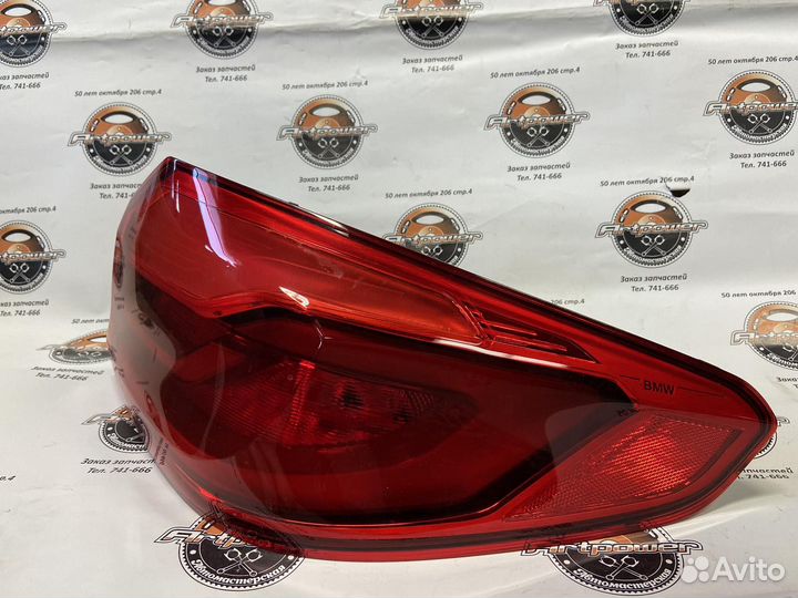 Комплект задних фонарей BMW 5 G30 до рест