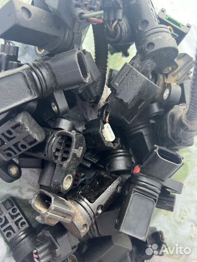 Датчик коленвала распредвала nissan