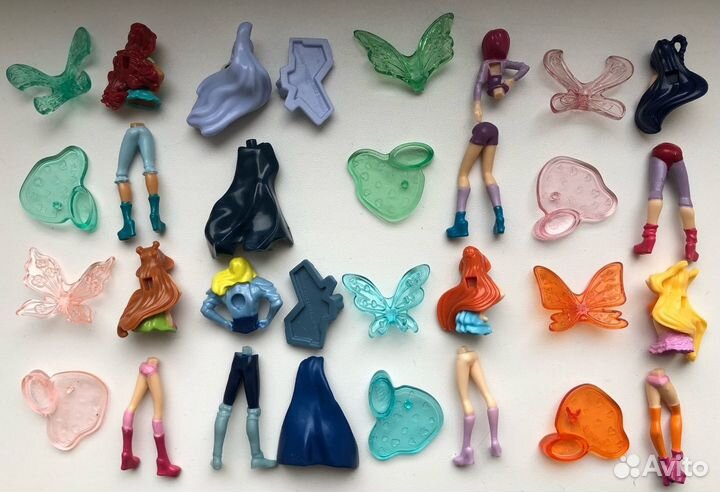 Серия киндер винкс winx club со всеми вкладышами