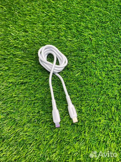 Кабель Type-C / Lighting 1m,3A быстрая зарядка 20W