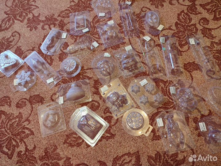 Пластиковые формы для мыла