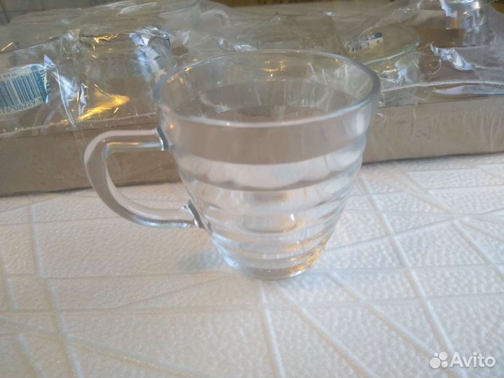 Кофейный стеклянный набор