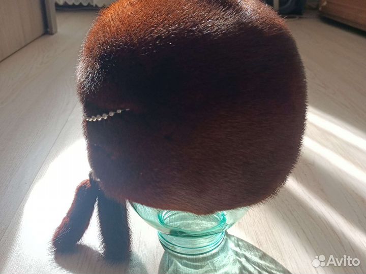 Шапка норковая женская бу