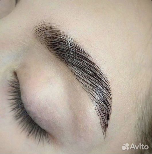 Коррекция и окрашивание бровей