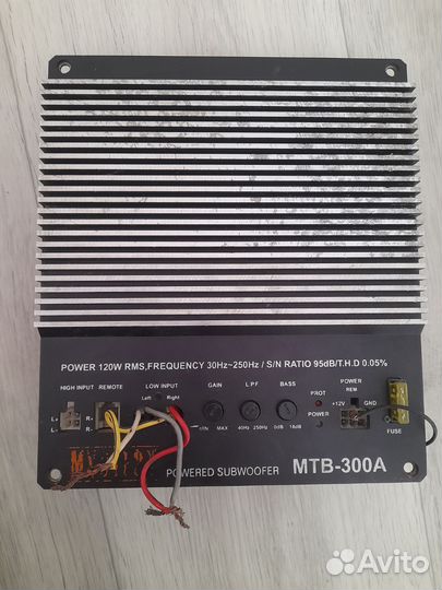 Сабвуфер Mystery MTB-300A