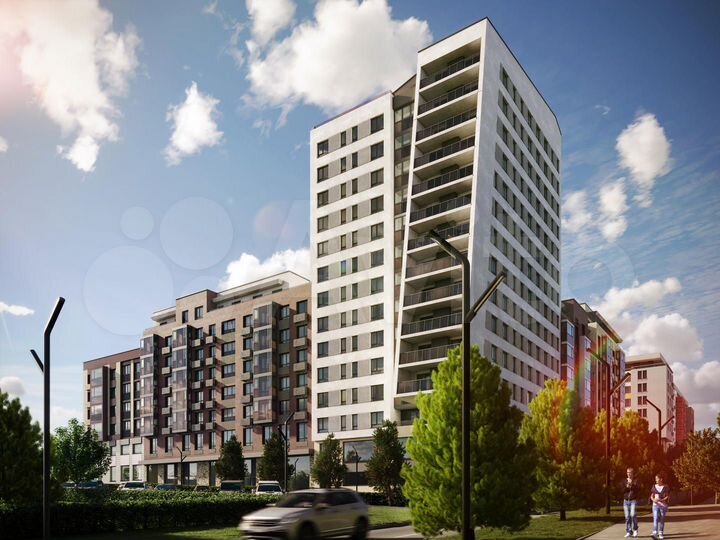 3-к. квартира, 58 м², 10/15 эт.
