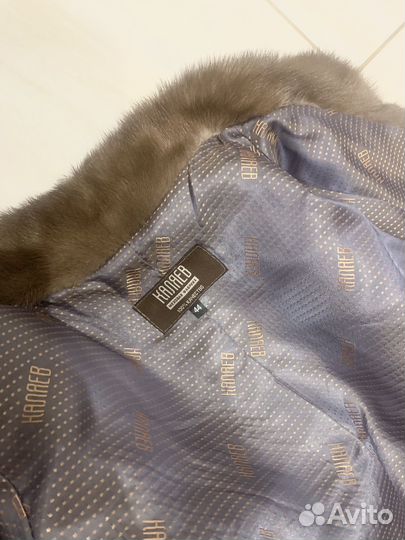 Шуба норковая 42 44 поперечка