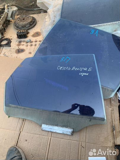 Стекло заднее левое правое opel vectra b седан