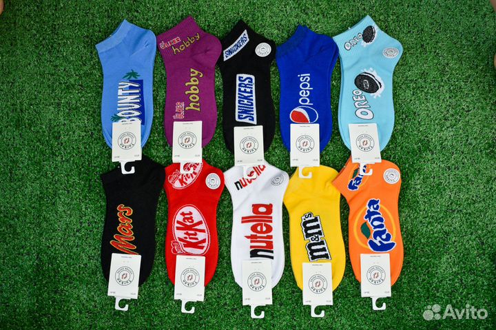 Носки женские цветные