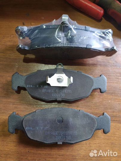 Тормозные колодки опель