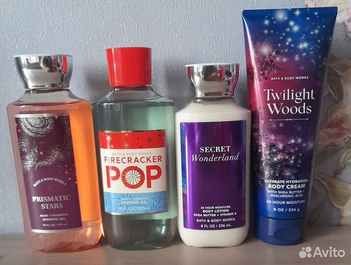 Новые гели д/душа, крема bath and body works