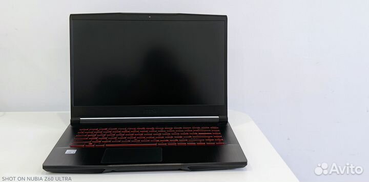 Игровой ноутбук msi gf65 RTX 3060 6GB, RAM24GB