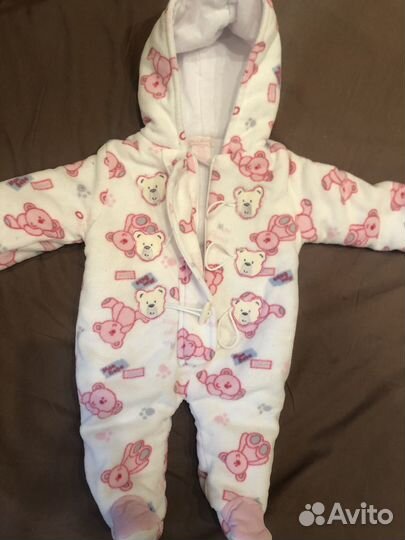 Детские вещи пакетом для девочки 56-68р