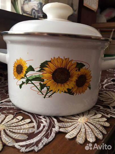 Эмалированная посуда новая