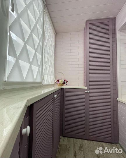 Отделка балконов и лоджий под ключ. Остекление